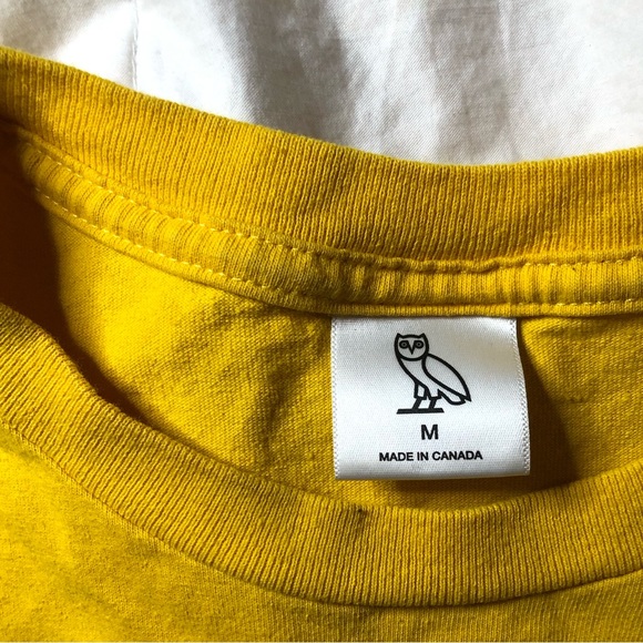 Yellow and green OVO t-shirt - Picture 2 of 4